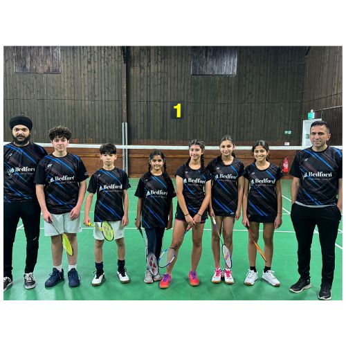 Badminton players